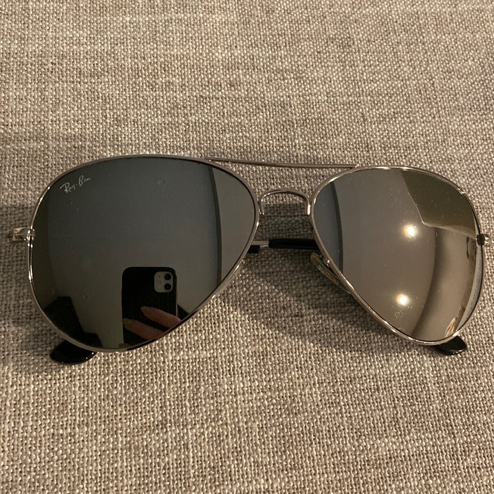 Ray ban mirror aviators